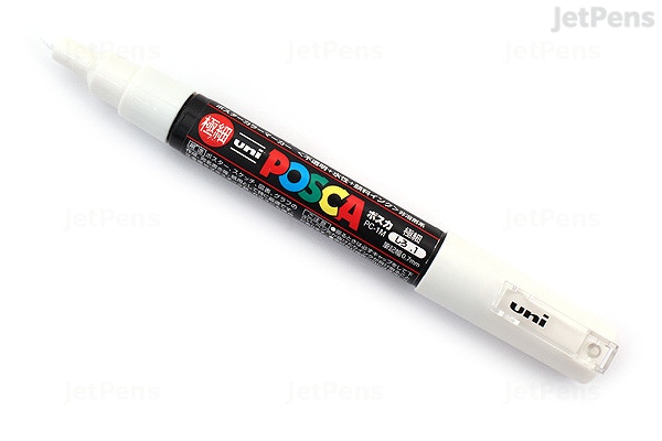 Uni Posca Paint Marker Pen Extra Fine (White)}
