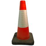 Traffic Safety Cone 500mm 2 Part}