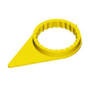 19mm Wheel Nut Indicators (Yellow) (bag 100)}